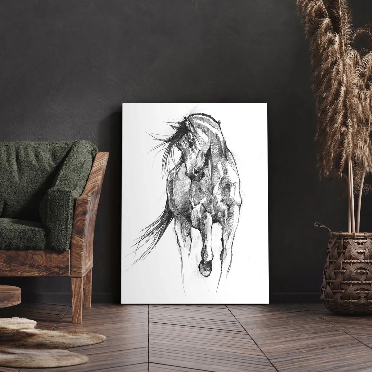 Obraz na plátne - V ladnom kluse - 50x70 cm