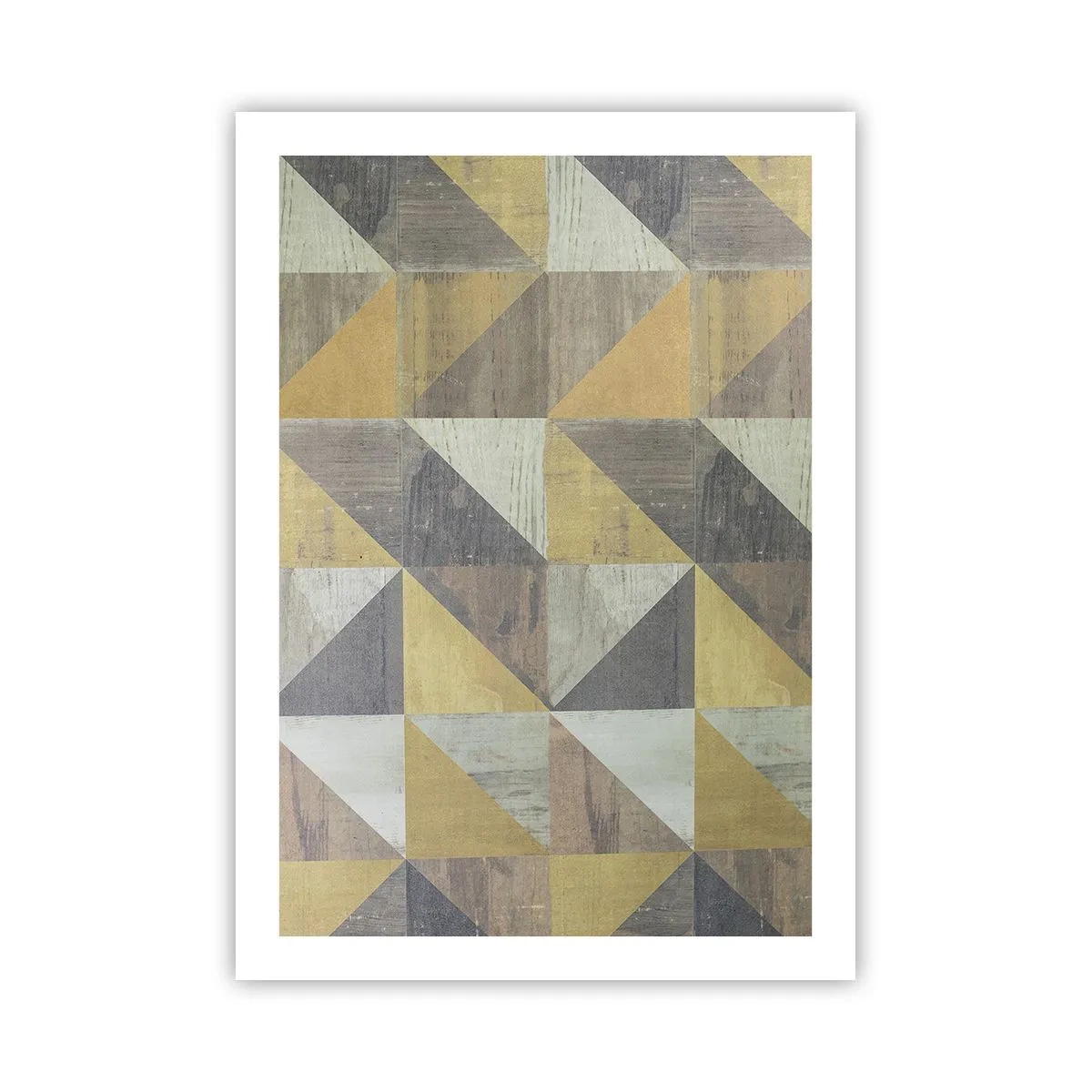Plagát - V uhle trojuholníka - 50x70 cm