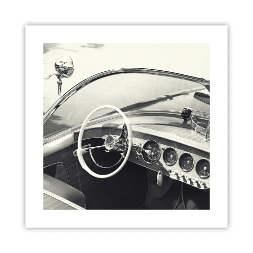 Plagát - Počasie pre bohatých - 40x40 cm