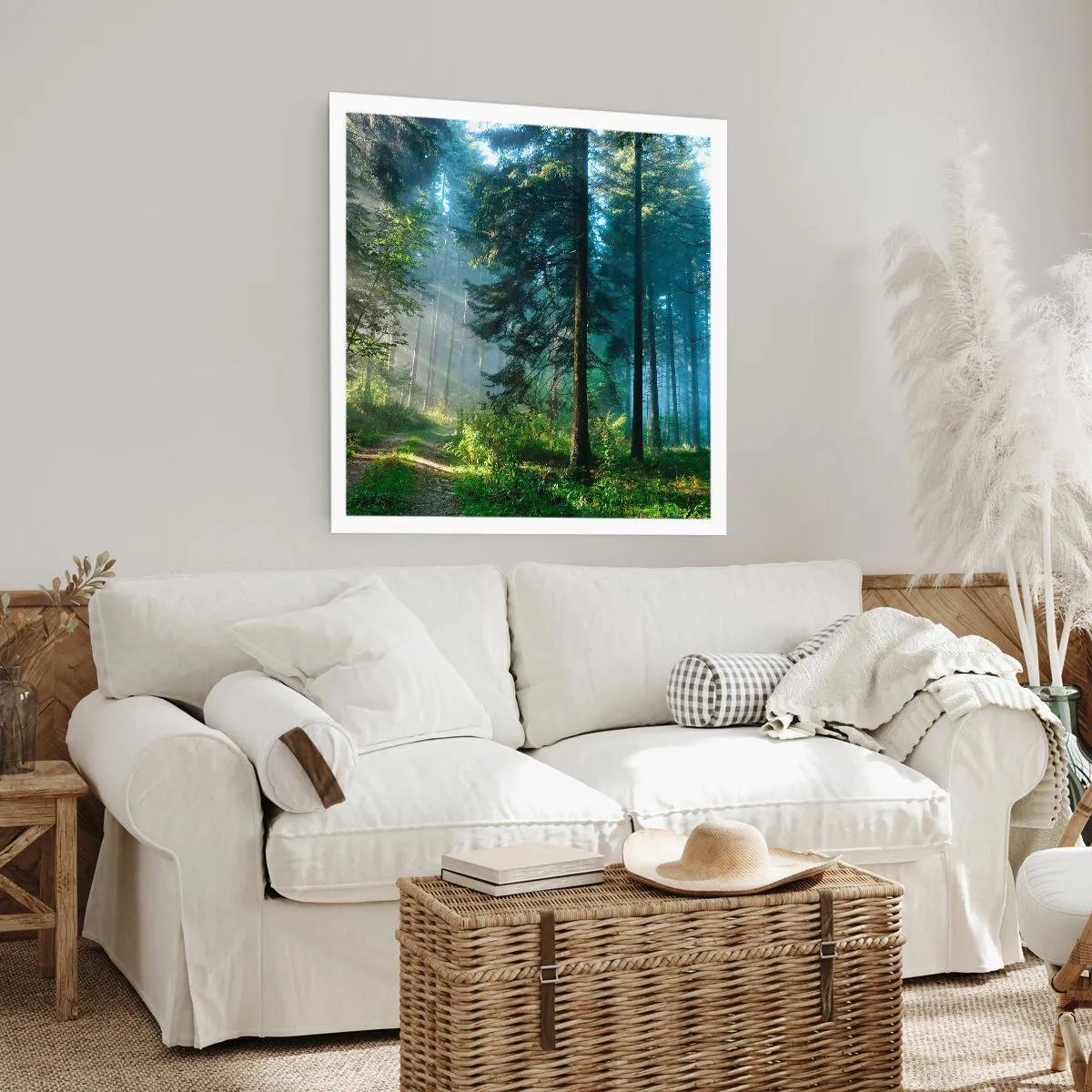 Plagát - Žiariaci za úsvitu - 60x60 cm