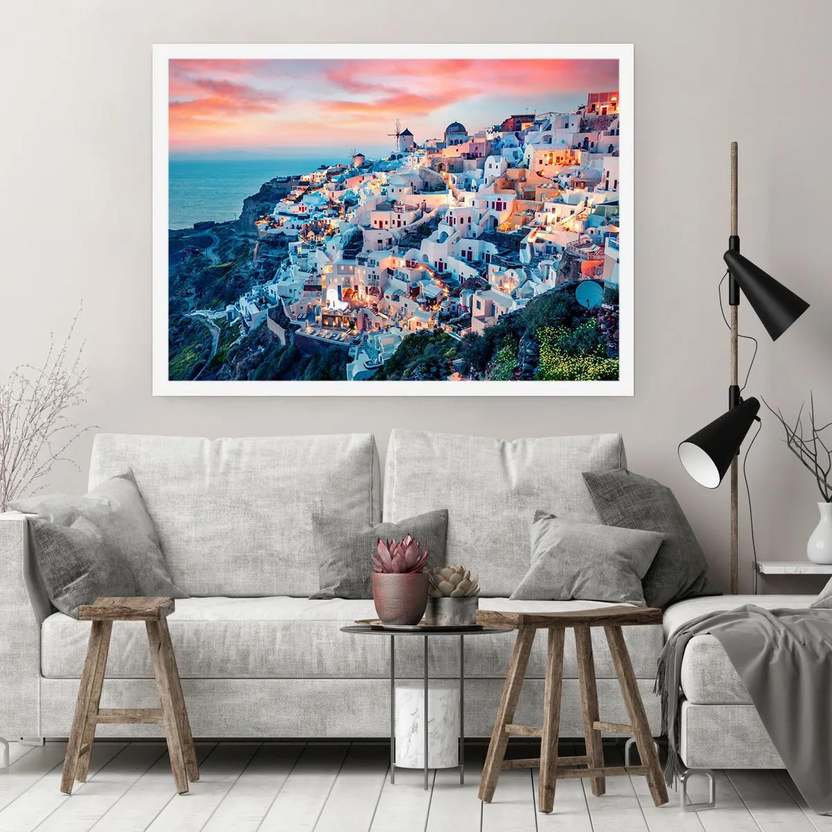 Plagát - Tvoja tučná grécka dovolenka - 50x40 cm