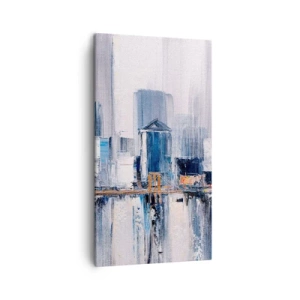Obraz na plátne - Newyorská impresia - 45x80 cm