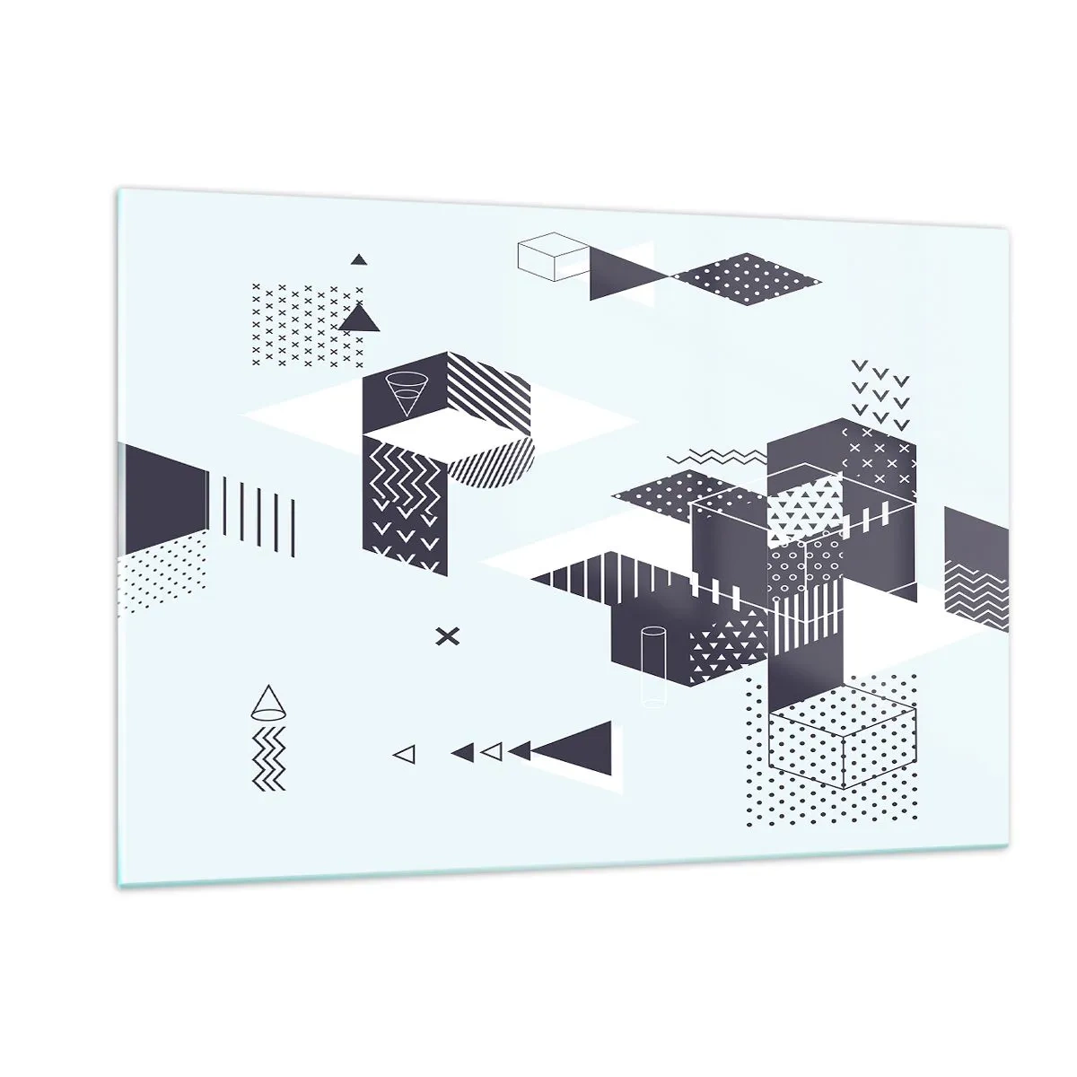 Obraz na skle - V duši matematika - 120x80 cm