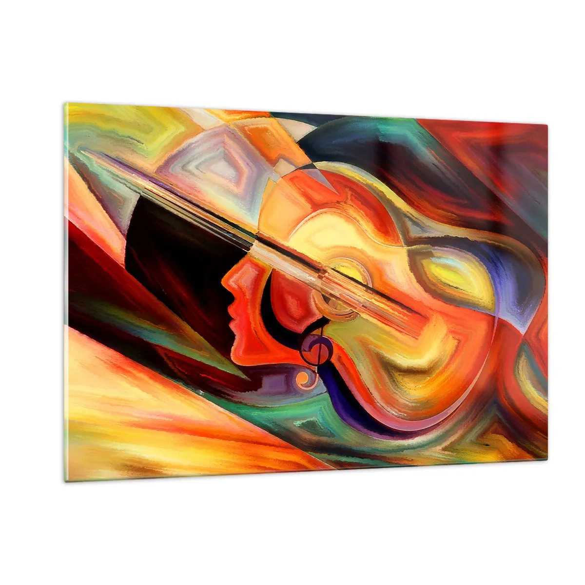Obraz na skle - Všetko je v poriadku - 120x80 cm