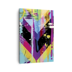 Obraz na plátne - Zhora nadol - 70x100 cm