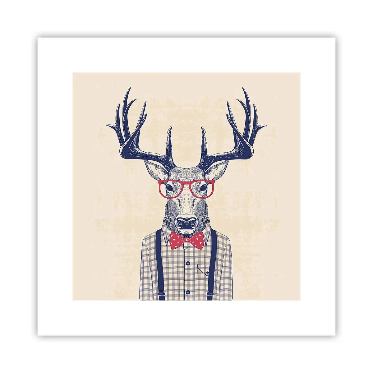 Plagát - Zábavná extravagancia - 30x30 cm