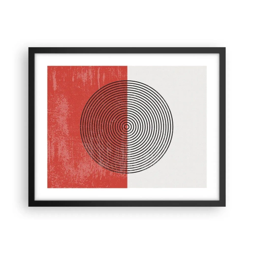 Plagát v čiernom ráme - Presný zásah - 50x40 cm
