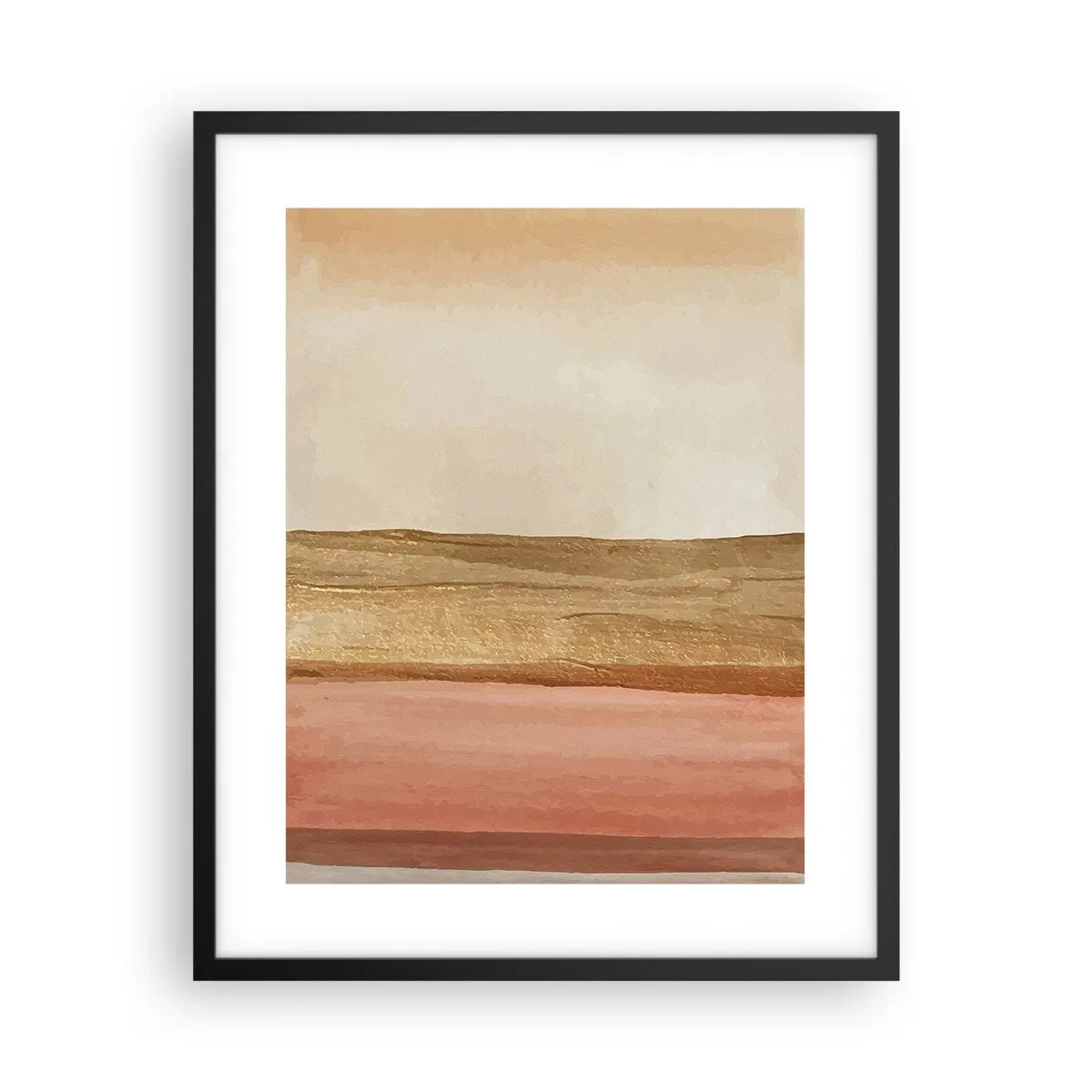 Plagát v čiernom ráme - Vertikálna kompozícia - 40x50 cm