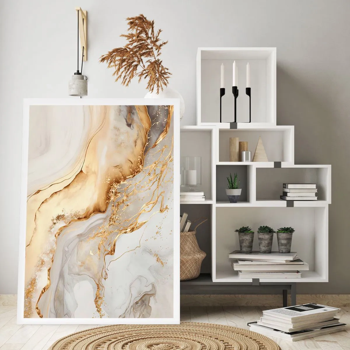 Plagát - Abstrakcia: krása a dobro - 70x100 cm