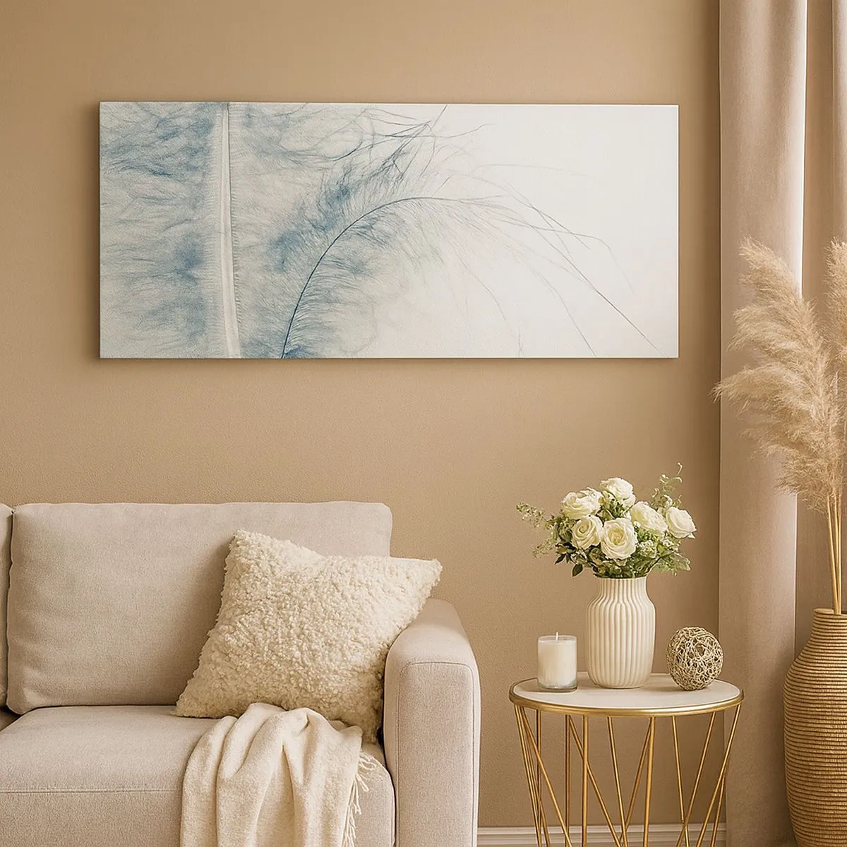 Obraz na plátne - Šepot prírody - 100x40 cm