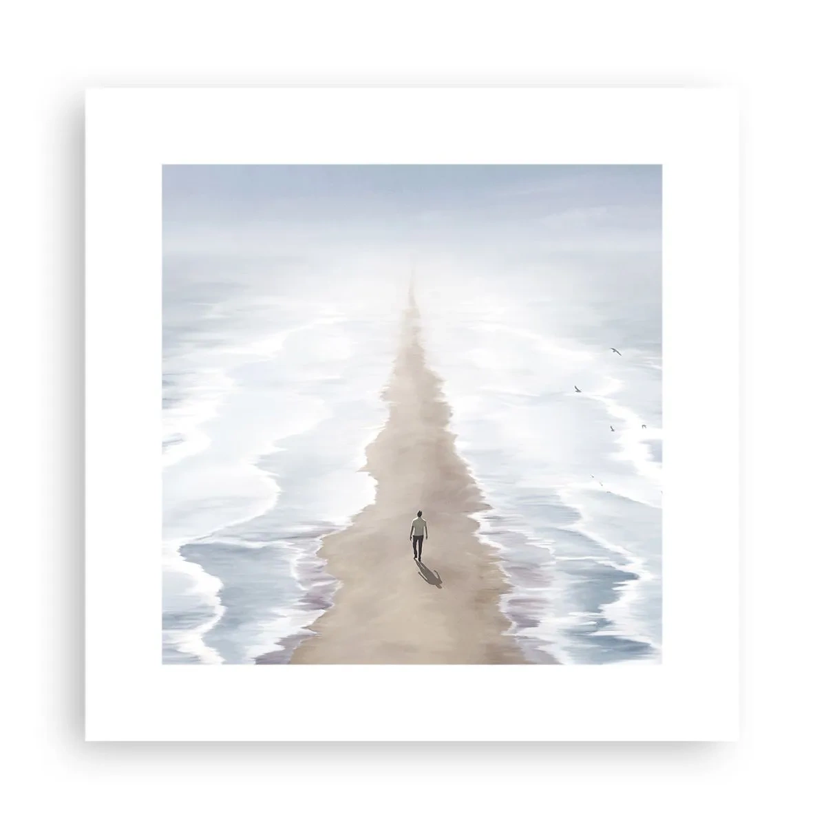 Plagát - Svetlá budúcnosť - 30x30 cm