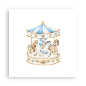 Plagát - Sladké detstvo - 40x40 cm