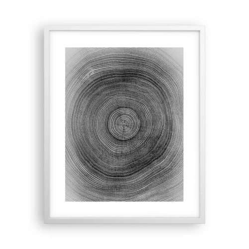 Plagát v bielom ráme - Znamenie doby - 40x50 cm