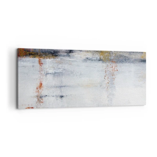 Obraz na plátne - Za závojom vzduchu - 100x40 cm