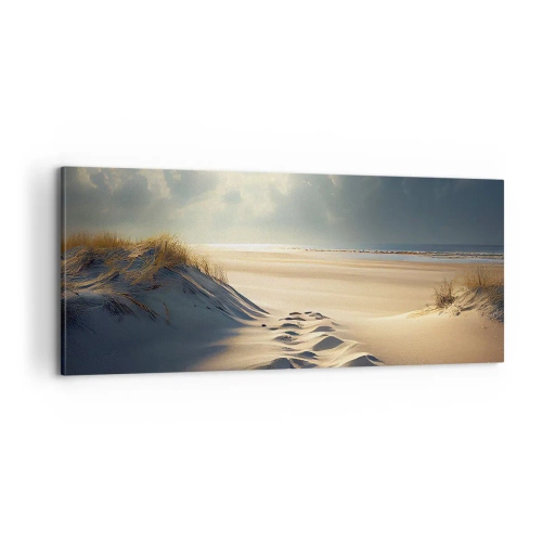 Obraz na plátne - Upokojujúca krajina - 100x40 cm