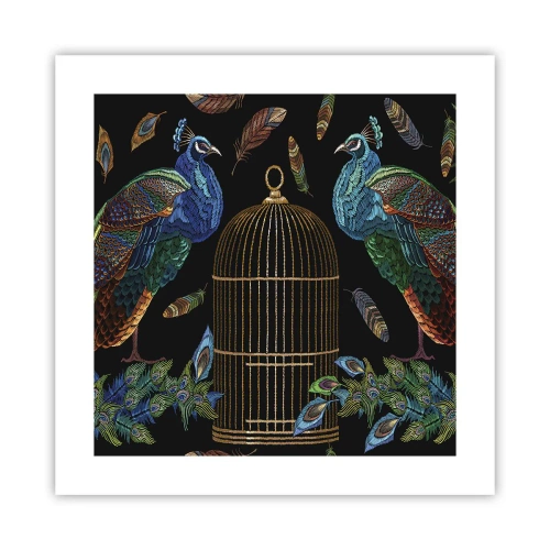 Plagát - V kráľovskom rúchu - 40x40 cm