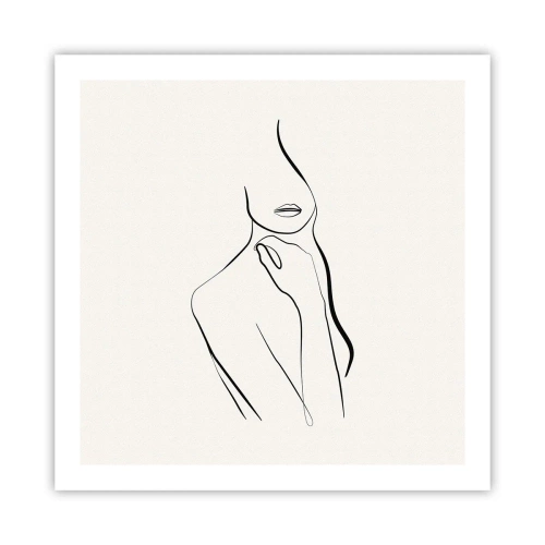 Plagát - Vlna melanchólie - 60x60 cm