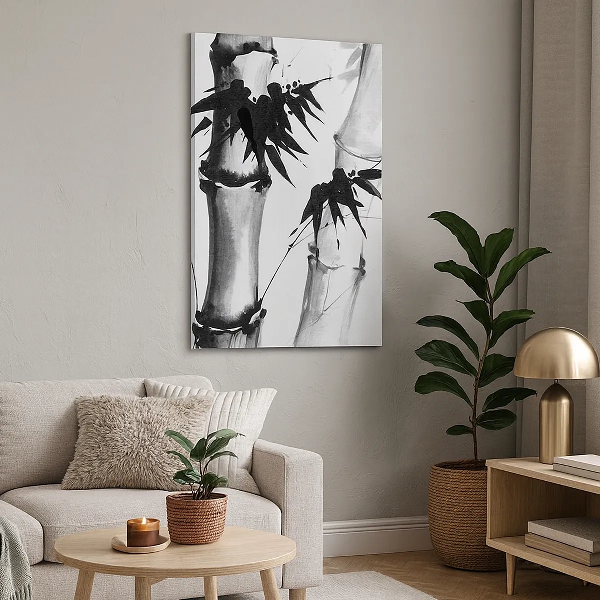 Obraz na plátne - Blízky záber na orient - 50x70 cm