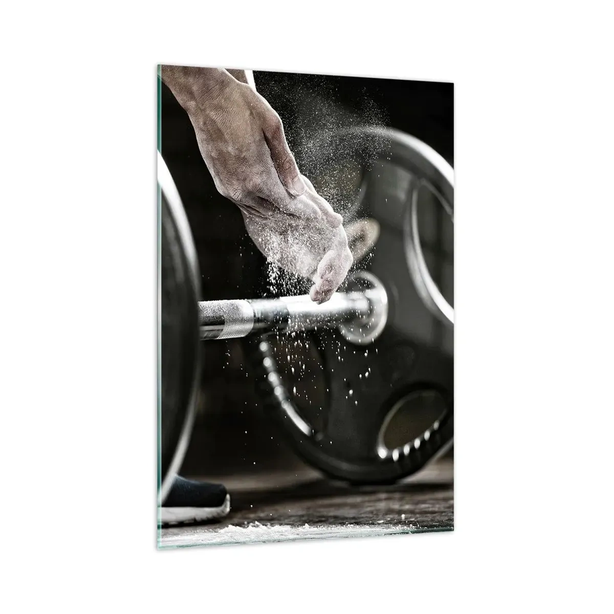 Obraz na skle - Výzva prijatá! - 80x120 cm