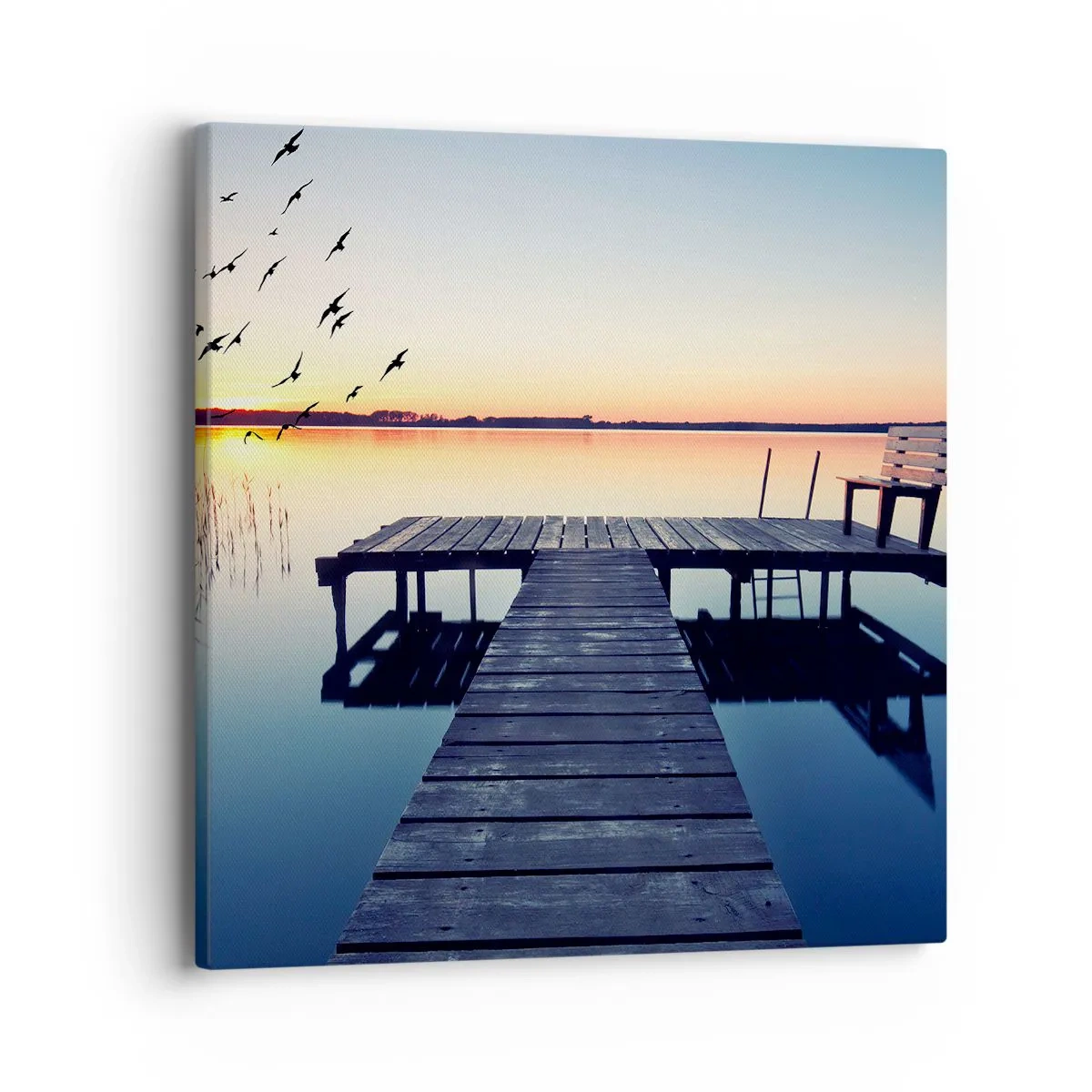 Obraz na plátne - To bol dobrý deň - 40x40 cm