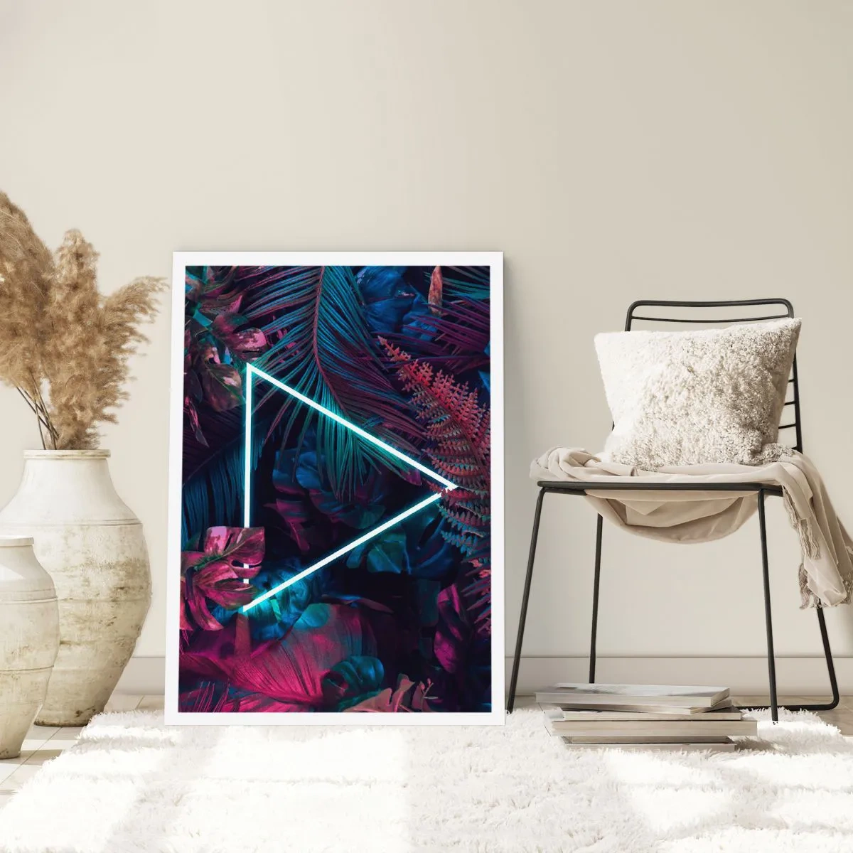 Plagát - Záhrada v disco štýle - 70x100 cm