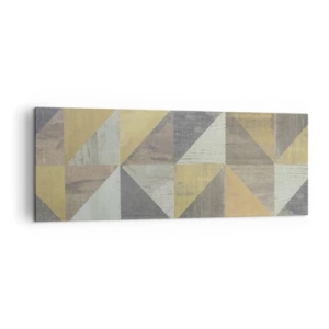 Obraz na plátne - V uhle trojuholníka - 140x50 cm