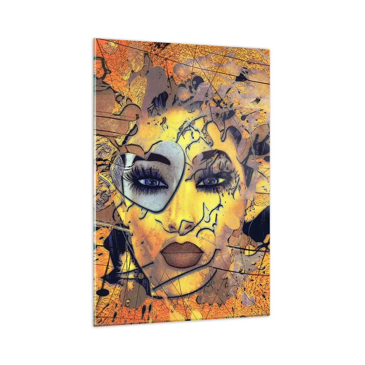 Obraz na skle - Slnečná krása - 80x120 cm