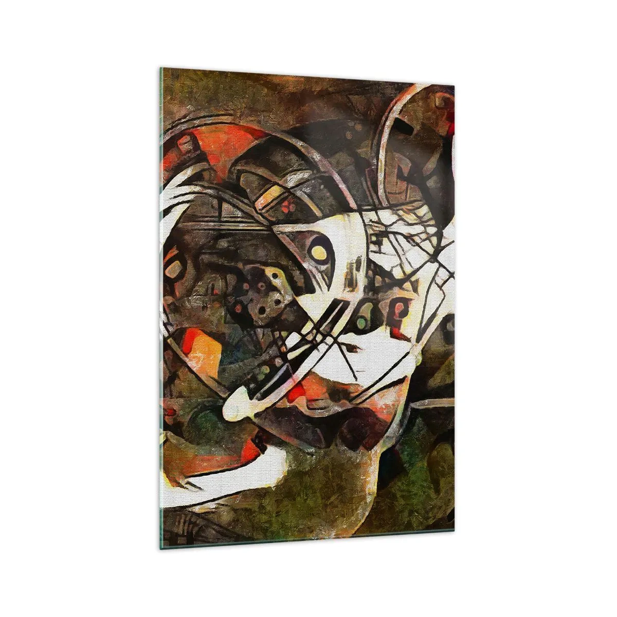 Obraz na skle - Počuješ pohyb? - 70x100 cm