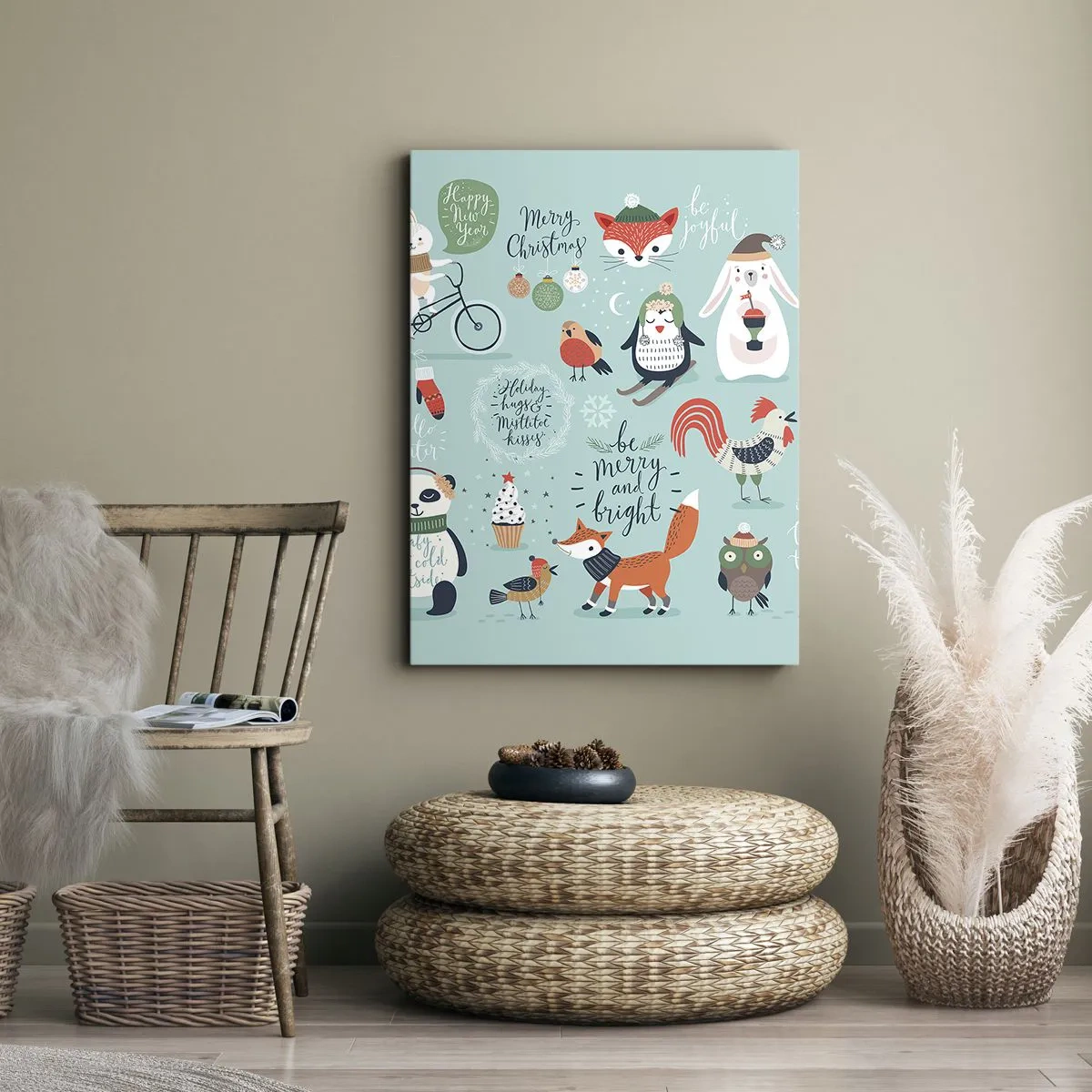 Obraz na plátne - Nech sú vždy Vianoce! - 50x70 cm