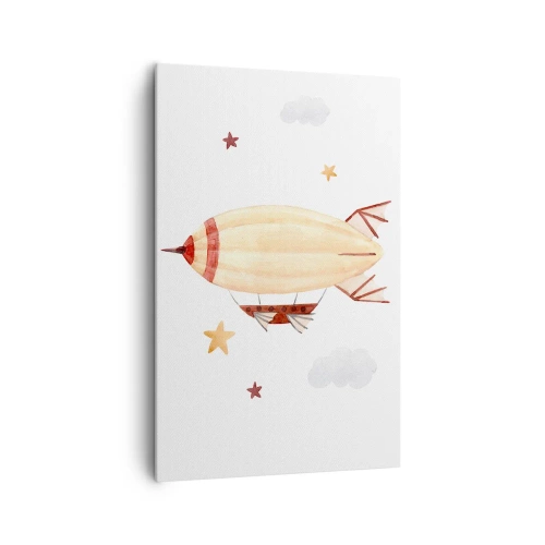 Obraz na plátne - Vzducholoď - 80x120 cm
