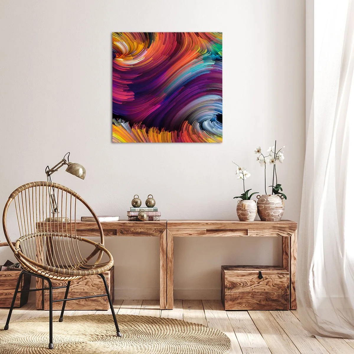 Obraz na plátne - Začiatok nového sveta - 60x60 cm