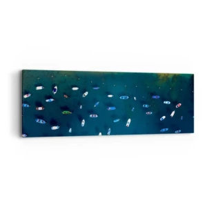 Obraz na plátne - Prázdninová hra - 90x30 cm