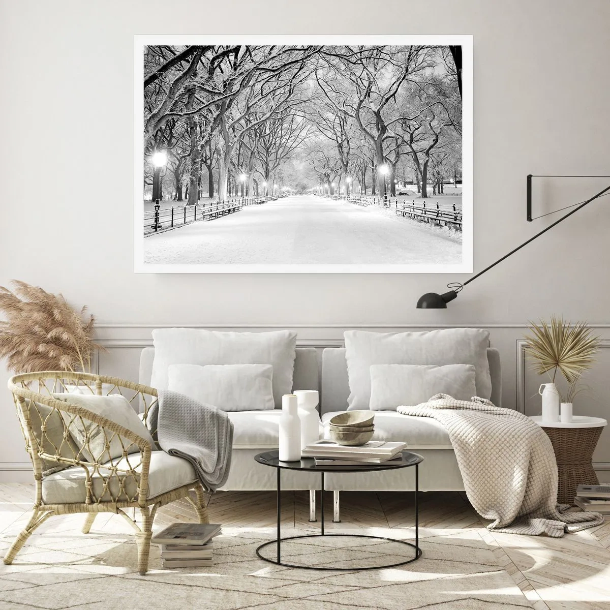 Plagát - Štyri ročné obdobia – zima - 100x70 cm