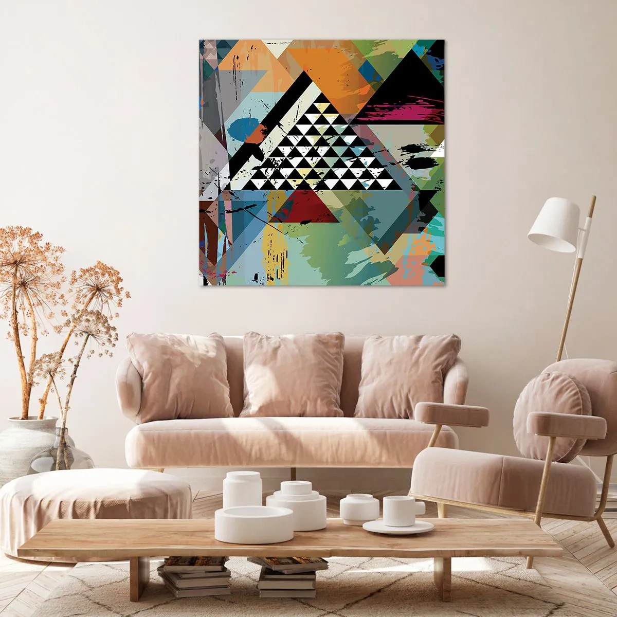 Obraz na plátne - Aké je to jednoduché - 50x50 cm
