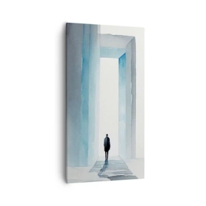 Obraz na plátne - Ži bez obmedzenia - 55x100 cm