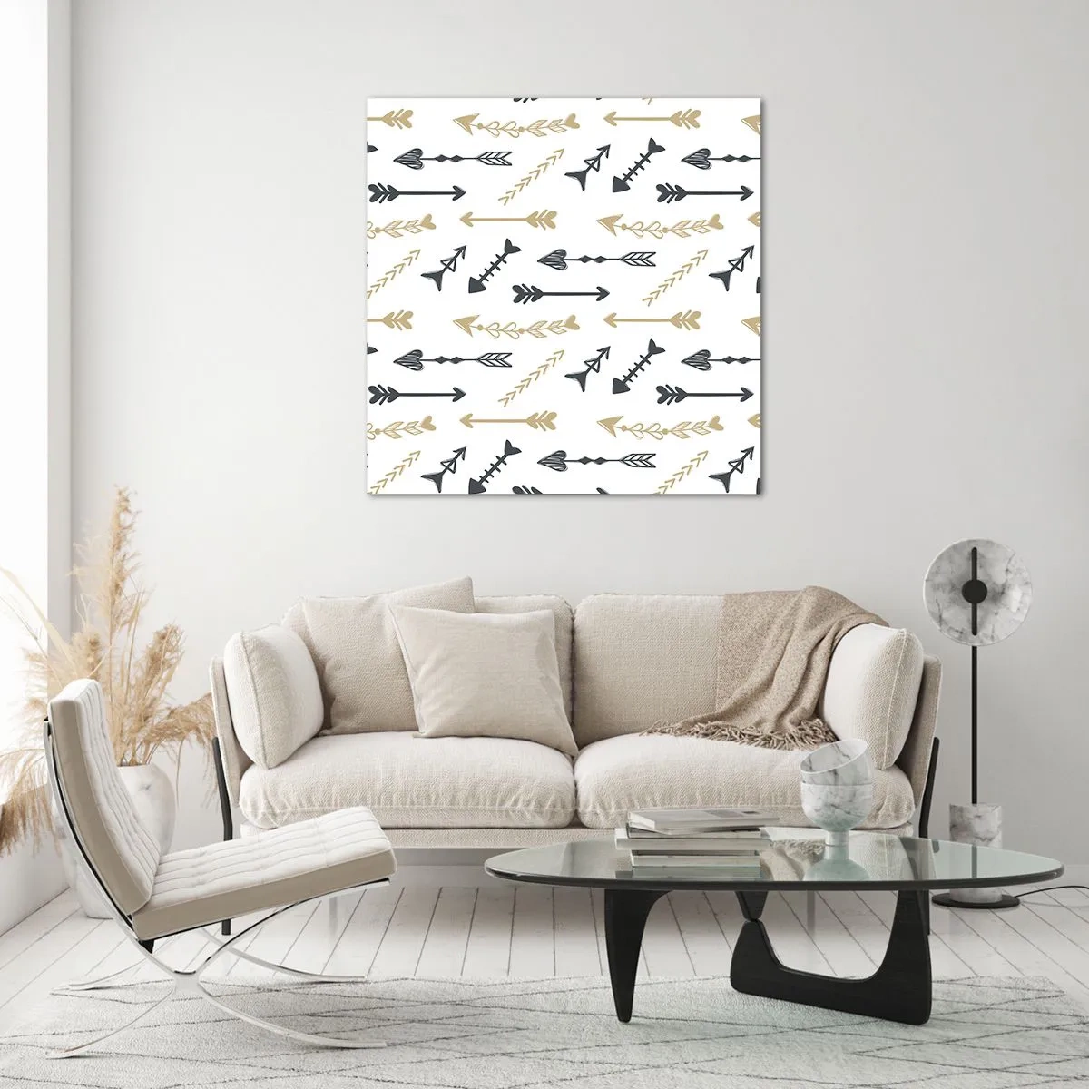 Obraz na skle - Sen lukostrelca - 50x50 cm