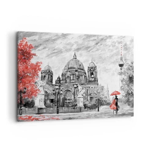 Obraz na plátne - Berlínske stretnutie - 100x70 cm