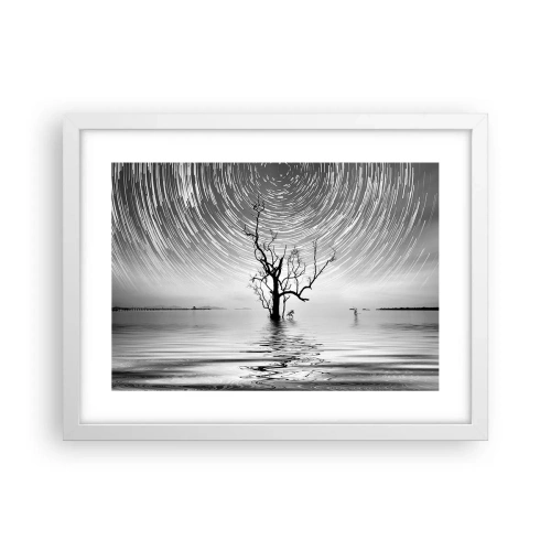 Plagát v bielom ráme - Symfónia prírody - 40x30 cm