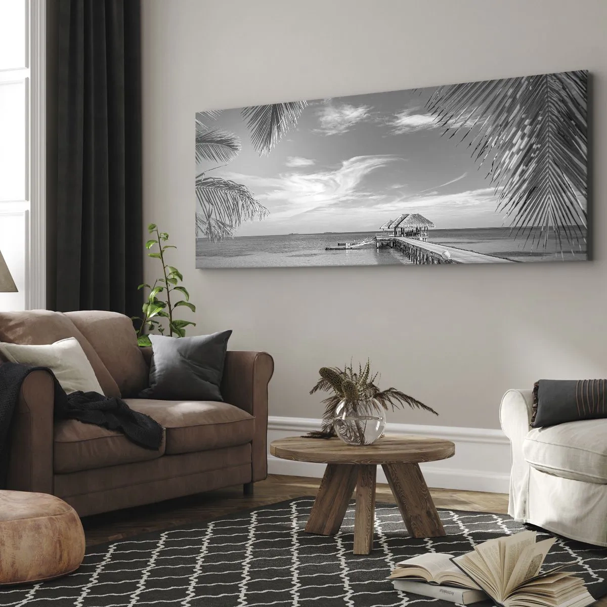 Obraz na plátne - Spomienka alebo sen? - 100x40 cm
