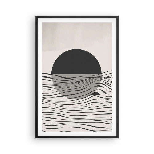 Plagát v čiernom ráme - Polovičná kompozícia - 61x91 cm