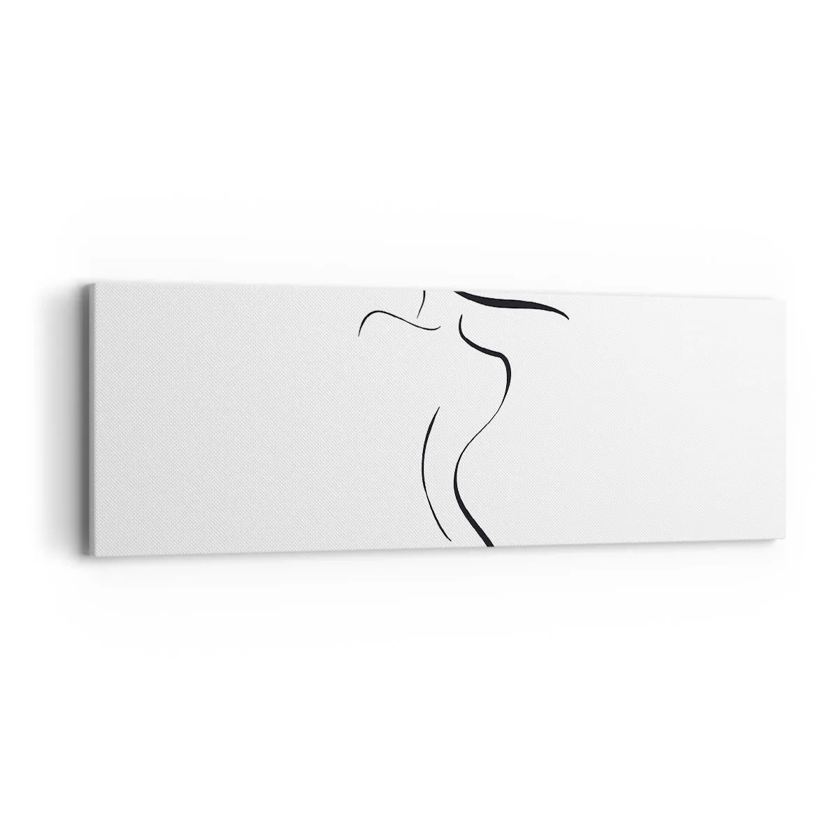 Obraz na plátne - Nepolapiteľná ako vlna - 90x30 cm