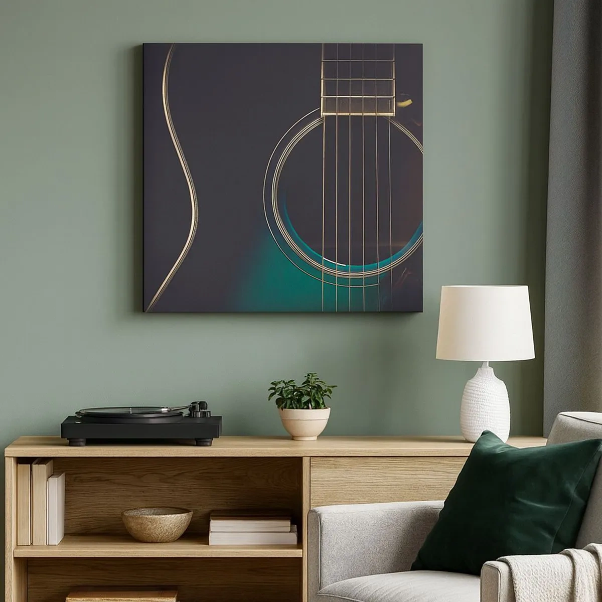 Obraz na plátne - Okamih, než to zaznie - 30x30 cm