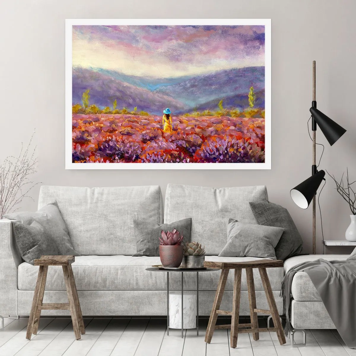 Plagát - V levanduľovom svete - 91x61 cm