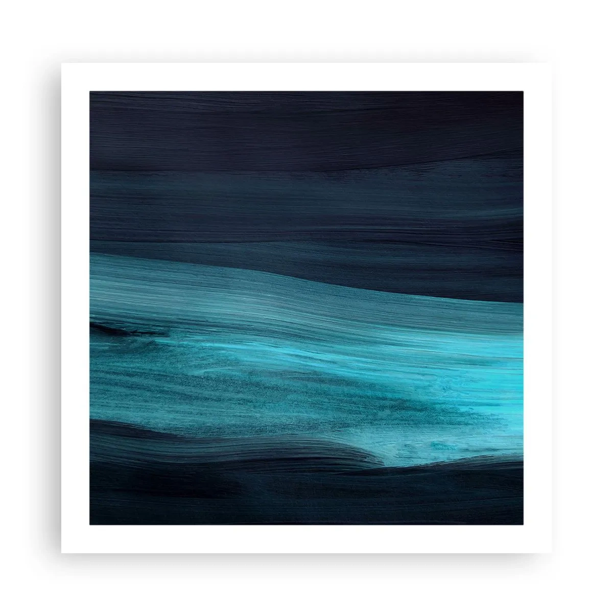 Plagát - Plávaj s prúdom - 60x60 cm