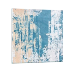 Obraz na skle - Cez cencúľ - 50x50 cm