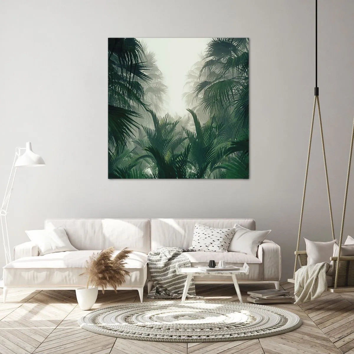 Obraz na plátne - Tropická záhada - 60x60 cm
