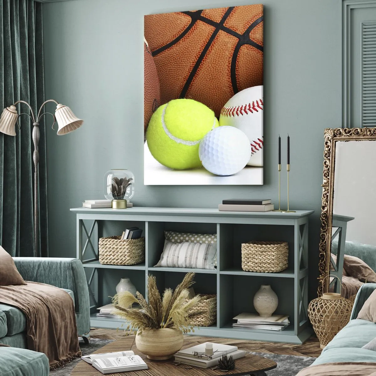 Obraz na plátne - Spája nás futbal! - 50x70 cm