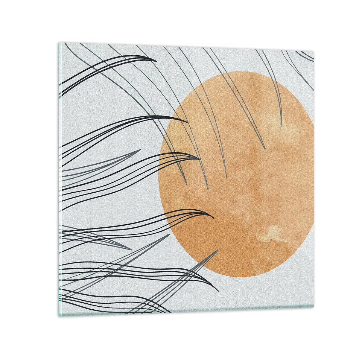 Obraz na skle - Vždy ku slnku - 70x70 cm