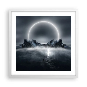 Plagát v bielom ráme - Finále príbehu - 50x50 cm