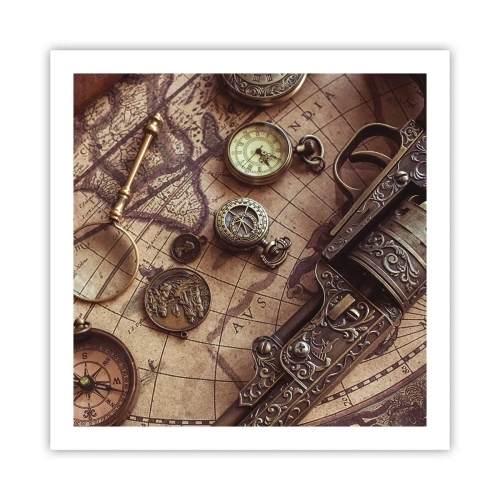 Plagát - Dobrodružstvo volá - 60x60 cm